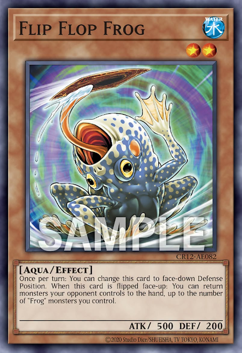 CR12-AE082 Flip Flop Frog