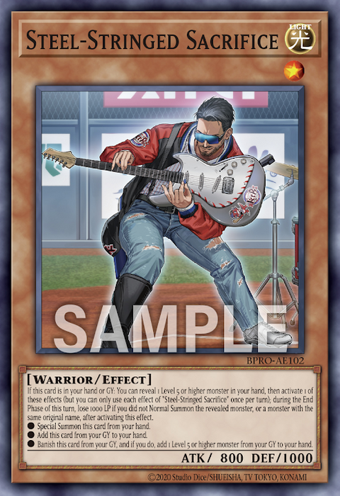 BPRO-AE102 Steel-stringed Sacrifice