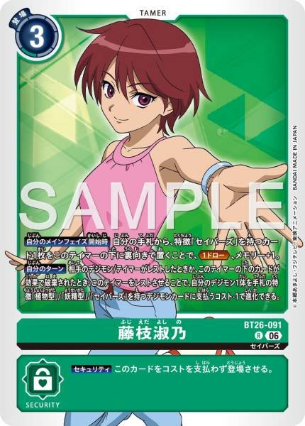 BT26-091 (R)
藤枝淑乃