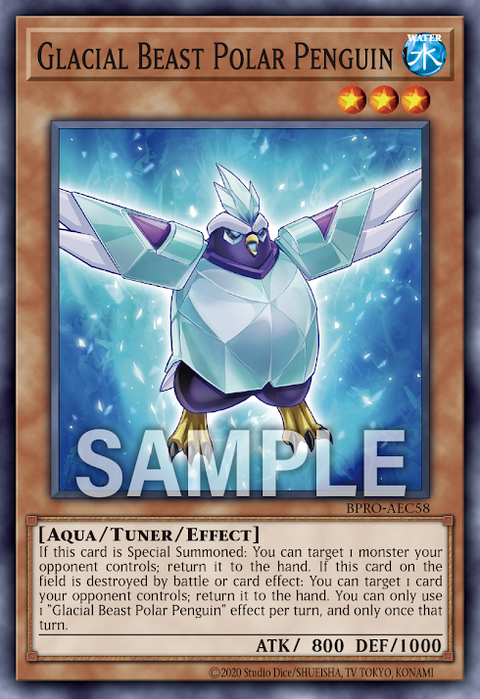BPRO-AEC58 Glacial Beast Polar Penguin