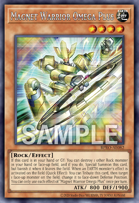 BPRO-AE082 (SER)Magnet Warrior Omega Plus