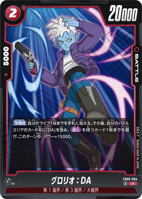 FB09-004
UC
グロリオ:DA