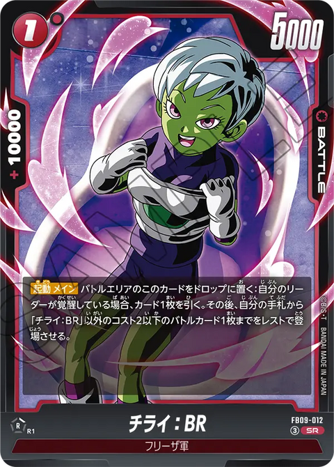 FB09-012
SR
チライ:BR