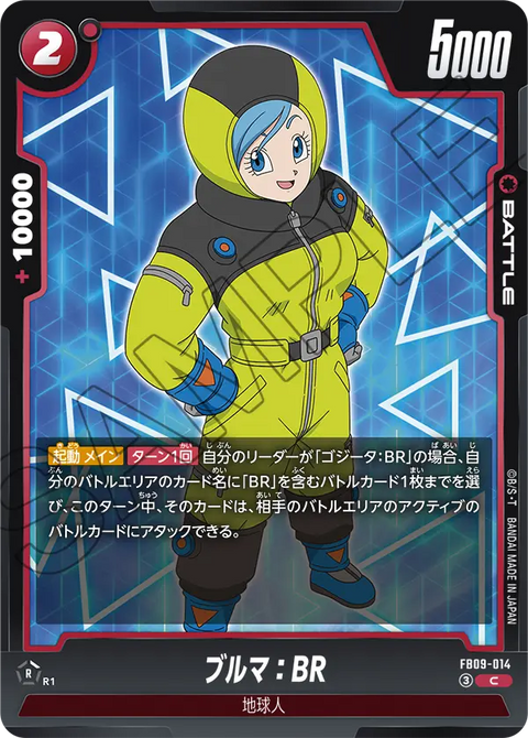 FB09-014
C
ブルマ:BR