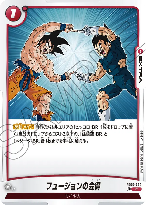 FB09-024
C
フュージョンの会得