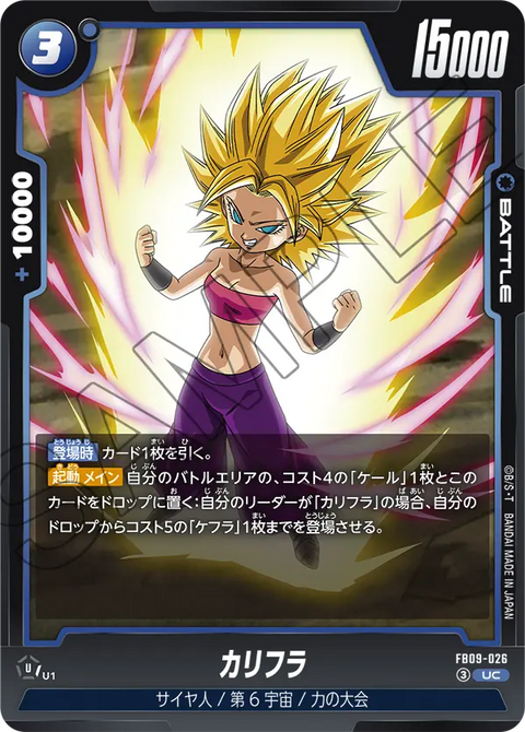 FB09-026
UC
カリフラ