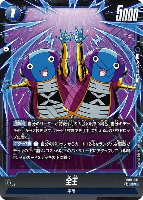 FB09-031
SR
全王