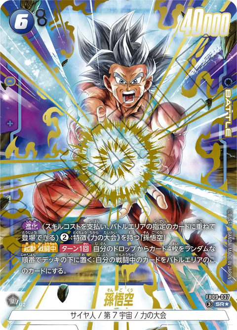 FB09-037
SR*
孫悟空