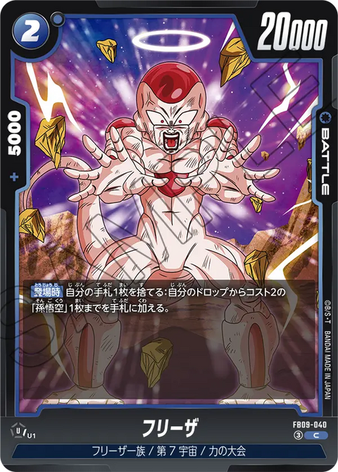 FB09-040
C
フリーザ