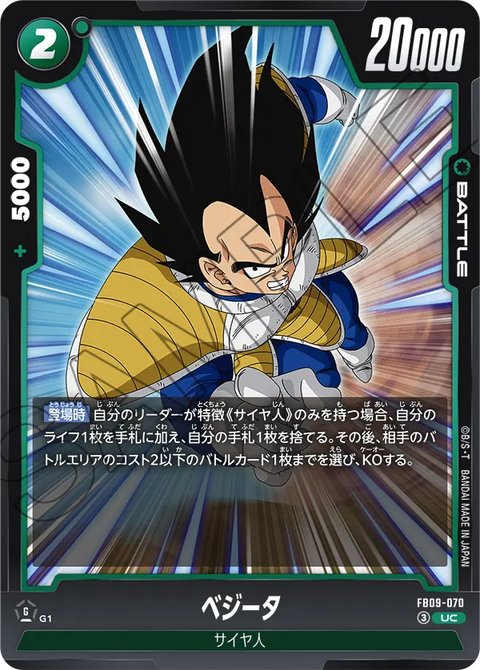 FB09-070
UC
ベジータ