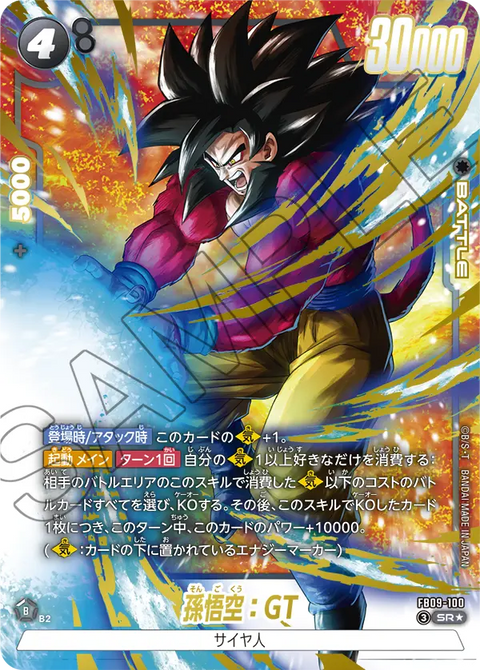 FB09-100
SR*
孫悟空:GT
