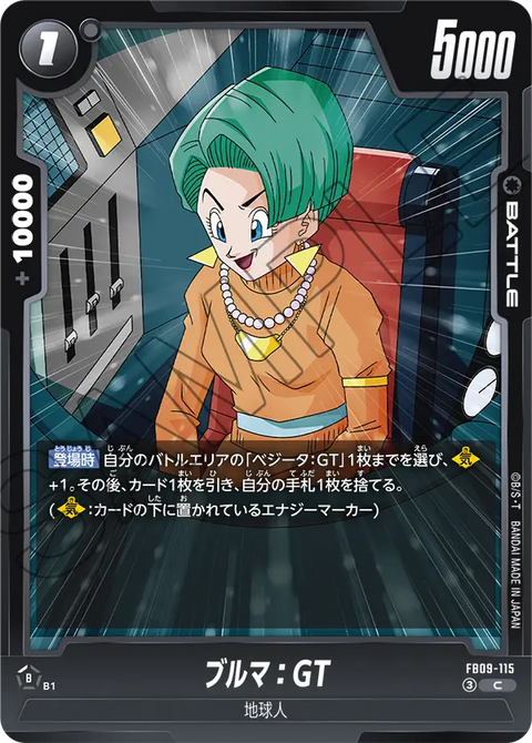 FB09-115
C
ブルマ:GT