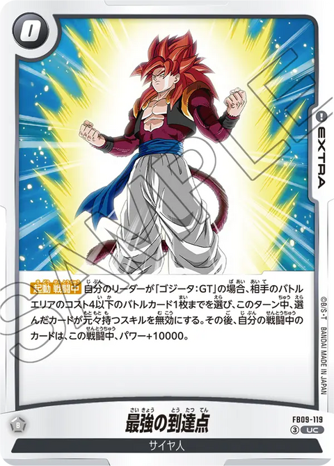 FB09-119
UC
最強の到達点