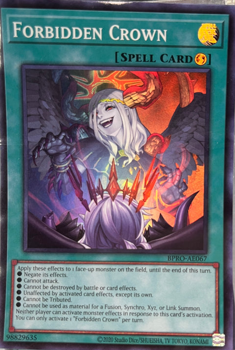 BPRO-AE067 (SR)Forbidden Crown