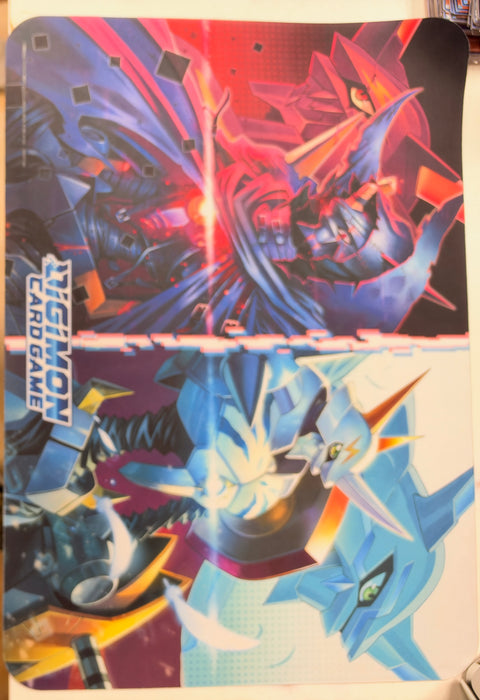 數碼暴龍TCG 卡墊 - 奧米加獸+ 奧米加獸 茲瓦特