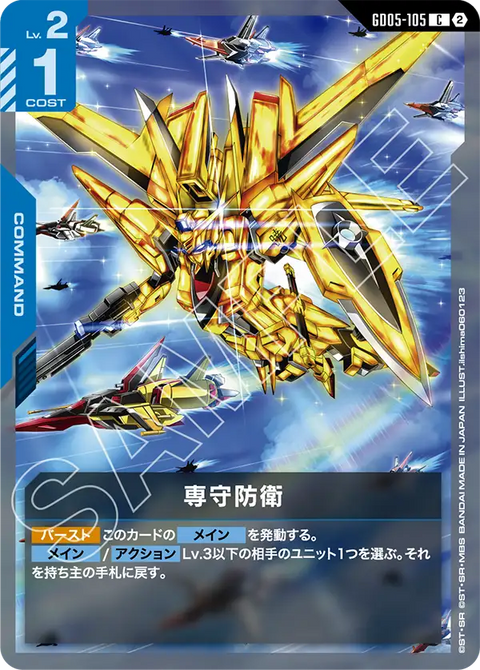 GD05-105
C
專守防衛
