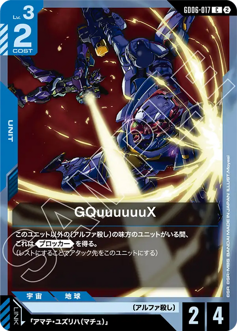 GD06-017
C
GQuuuuuuX