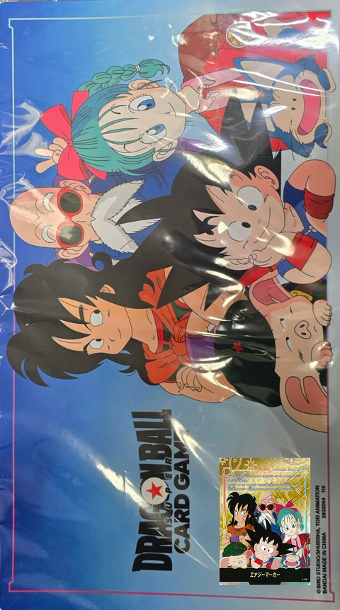 《孫悟空:少年期・普兒・阿樂・烏龍・亀仙人・布瑪》playmat &E-100 Energy Marker