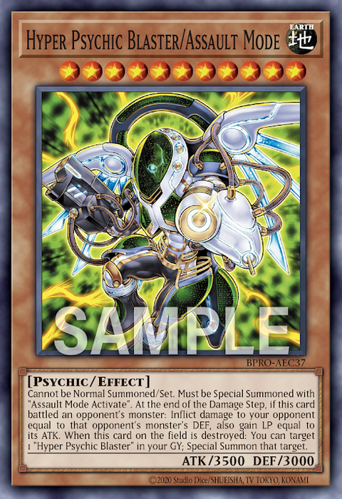 BPRO-AEC37 Hyper Psychic Blaster/Assault Mode