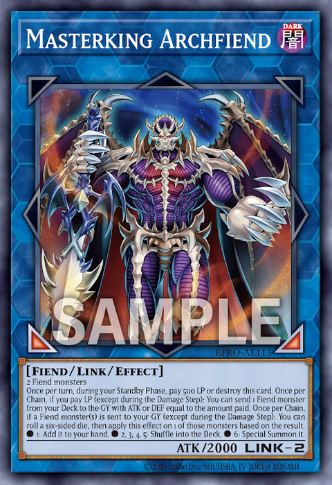 BPRO-AE113 Masterking Archfiend