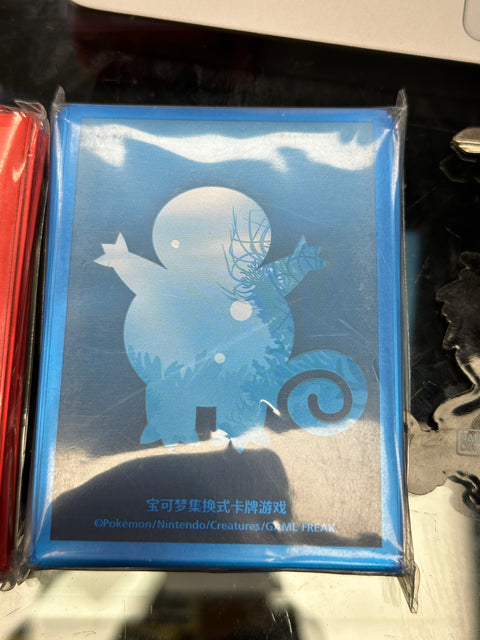 Pokemon 卡套-傑尼龜*60