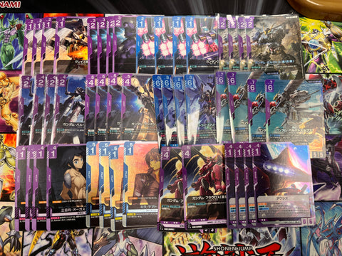 GUNDAM TCG牌組: 藍紫 鐵華團