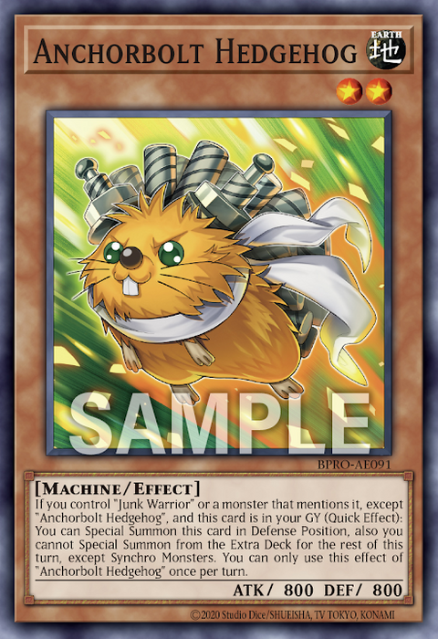 BPRO-AE091 Anchorbolt Hedgehog