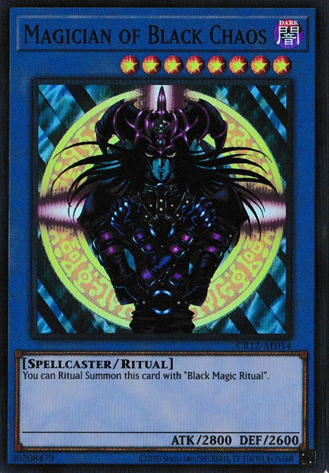 CR12-AE014 (SR)Magician of Black Chaos