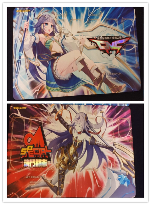 遊戲王卡墊&卡套:第九屆CNC遊戲王全國大賽 現場紀念卡墊&卡套