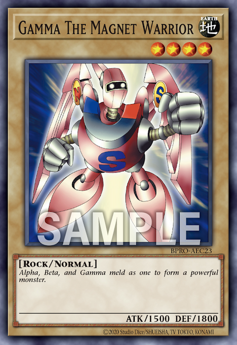 BPRO-AEC23 Gamma the Magnet Warrior