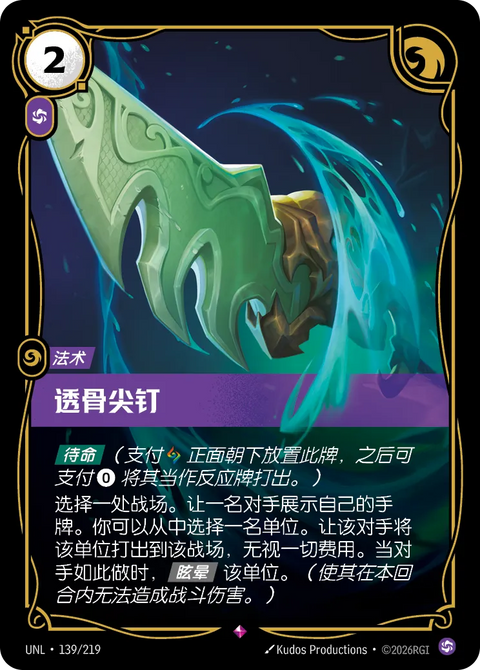 UNL 139/219 透骨尖釘