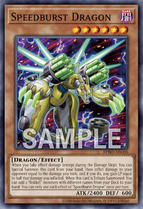 BPRO-AEC05 Speedburst Dragon