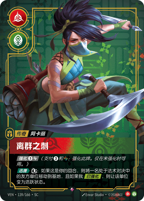 VEN 139/166 离群之刺