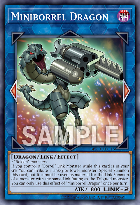 BPRO-AEC15 Miniborrel Dragon