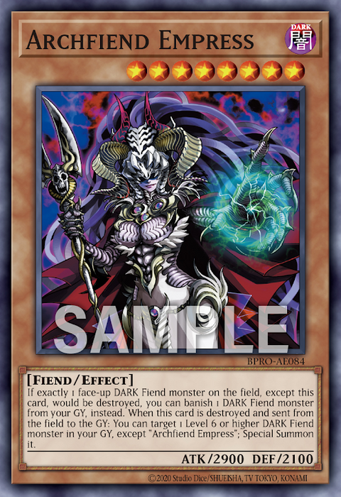 BPRO-AE084 Archfiend Empress