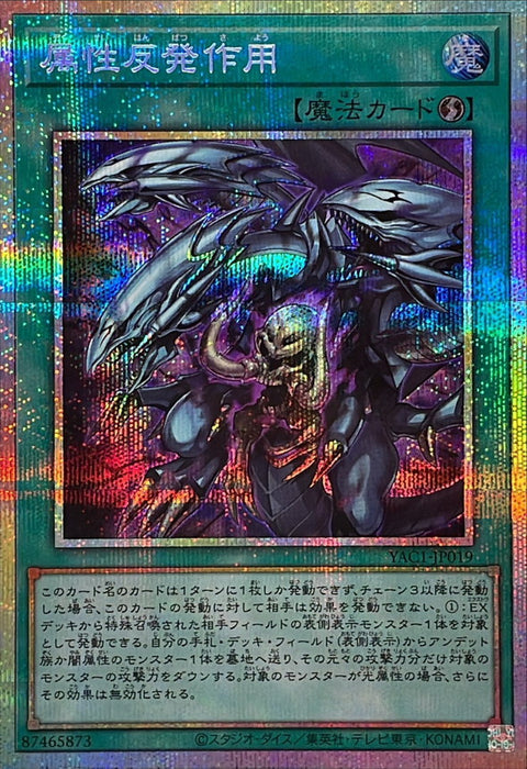 YAC1-JP019 (PSER) 屬性反發作用