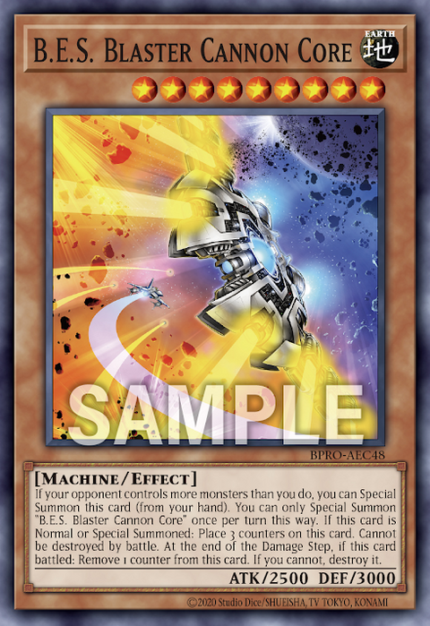 BPRO-AEC48 B.E.S. Blaster Cannon Core