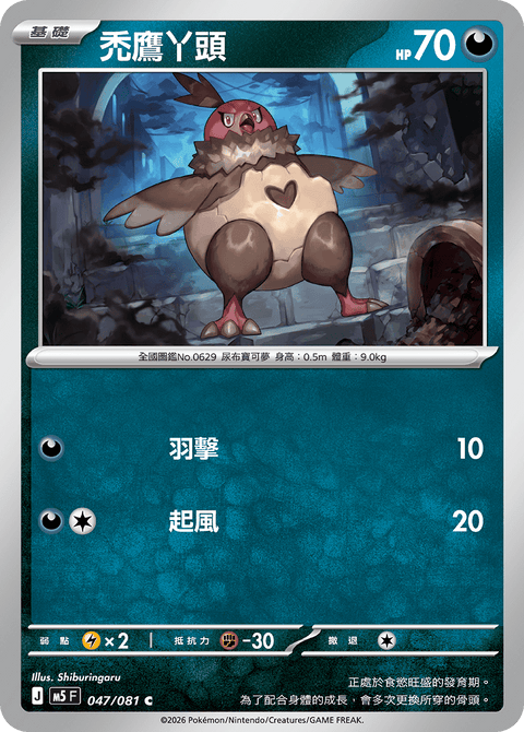 M5 047/081 禿鷹丫頭