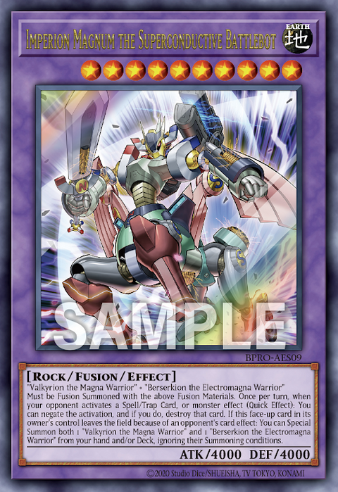 BPRO-AES09 (UR)Imperion Magnum the Superconductive Battlebot
