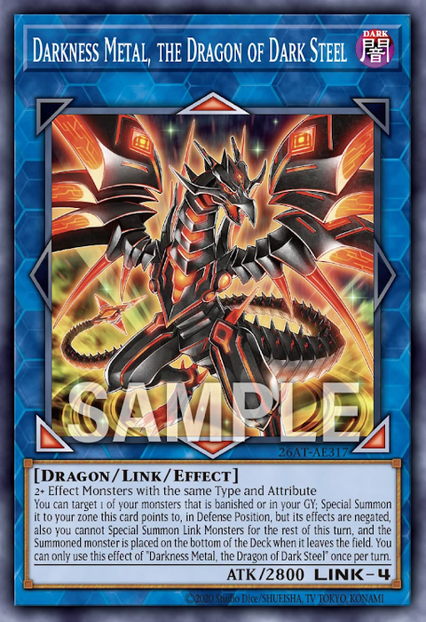 26AT-AE317 Darkness Metal, the Dragon of Dark Steel