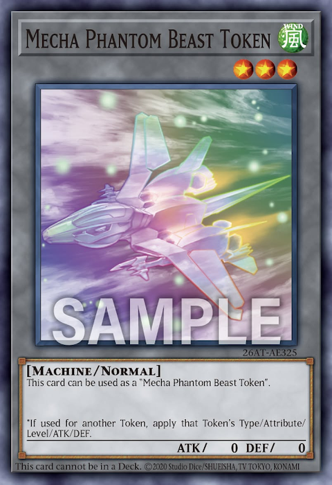 26AT-AE325 Mecha Phantom Beast Token