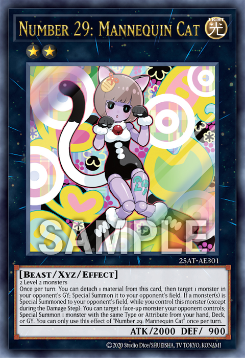 25AT-AE301 (UR)Number 29: Mannequin Cat