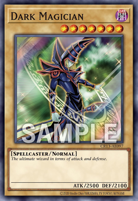 CR13-AE097 (SR)Dark Magician