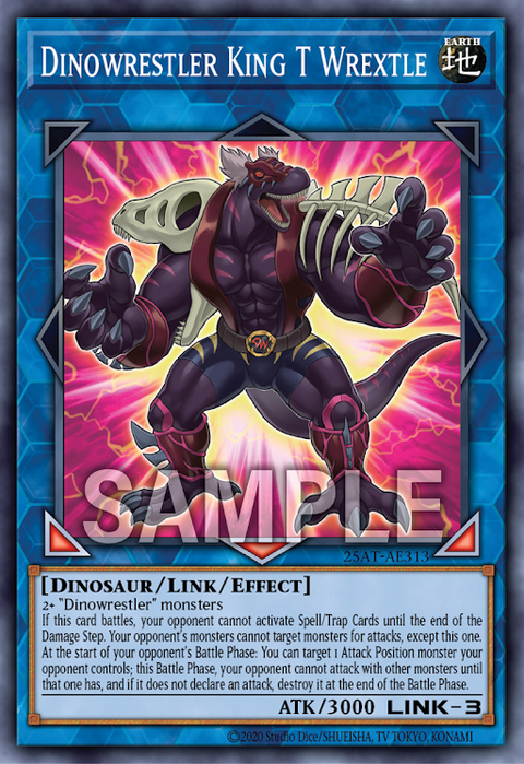 25AT-AE313 Dinowrestler King T Wrextle