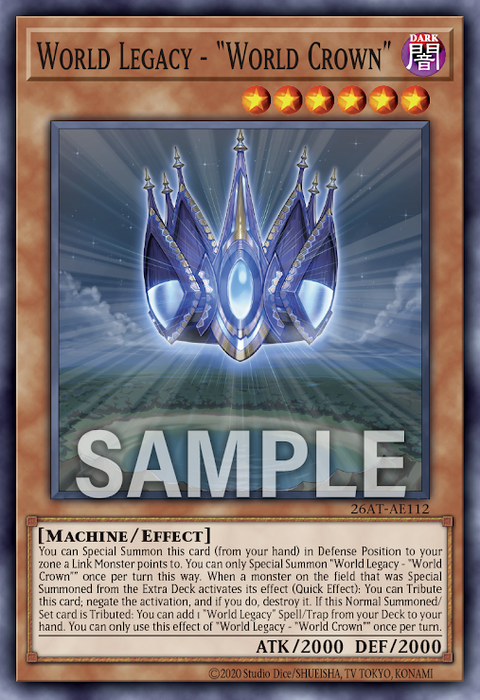 26AT-AE112 World Legacy - "World Crown"