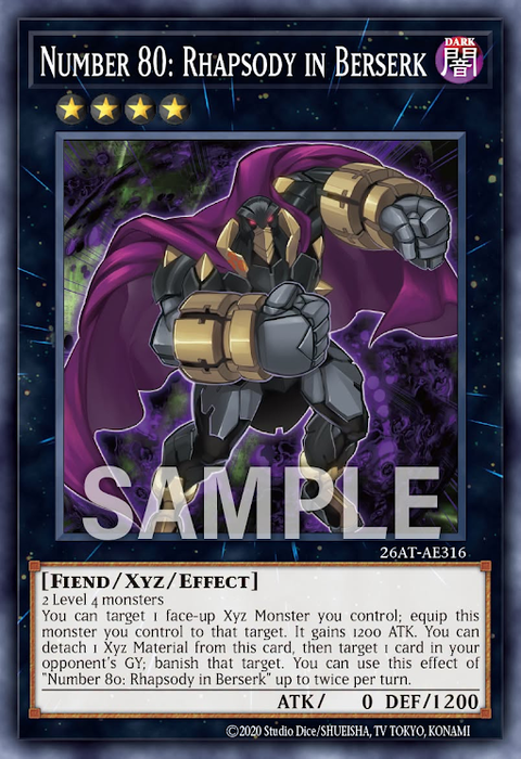 26AT-AE316 Number 80: Rhapsody in Berserk