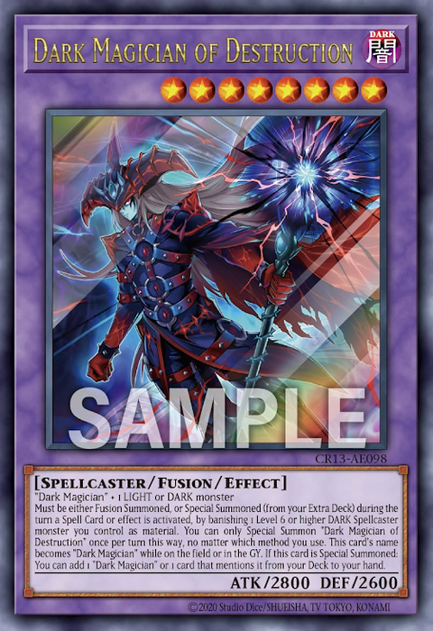 CR13-AE098 (UR)Dark Magician of Destruction
