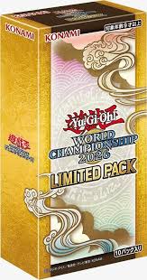26LP-JP000 世界賽紀念商品 Limited Pack World Championship 2026 盒裝