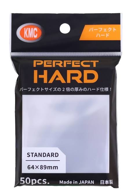 KMC 50 STANDARD Sized Prefect Hard 卡套*100枚 - 64*89 mm
