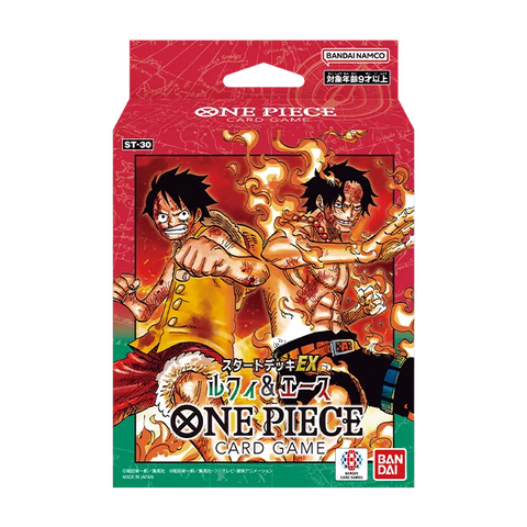 ONE PIECE TCG 起始牌組EX 路飛&艾斯【ST-30】